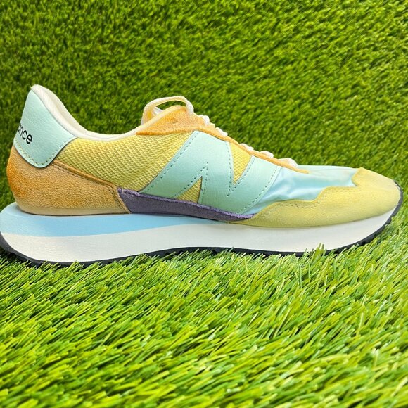 New Balance 237 Womens Size 10 Blue Yellow White Athletic Running Shoes Sneakers - Picture 6 of 12
